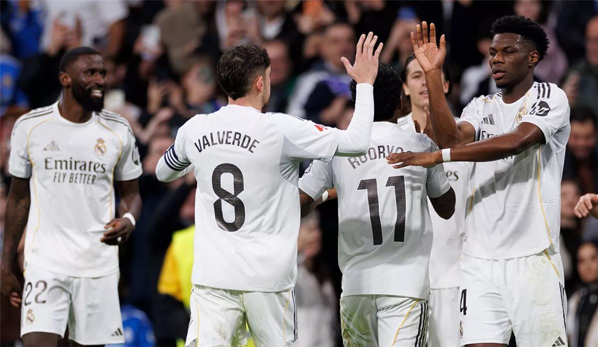 ريال مدريد يتقدم بهدفين على مانشستر سيتي الإنجليزي في 8 دقائق فقط